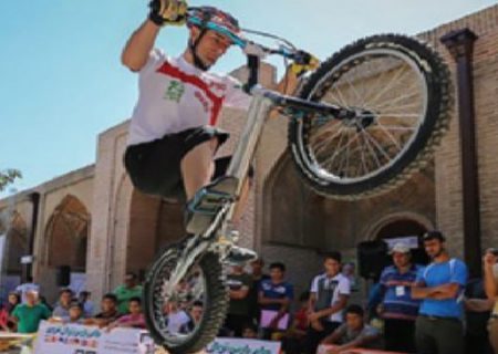 غول‌های دوچرخه سواری تریال دنیا در قزوین