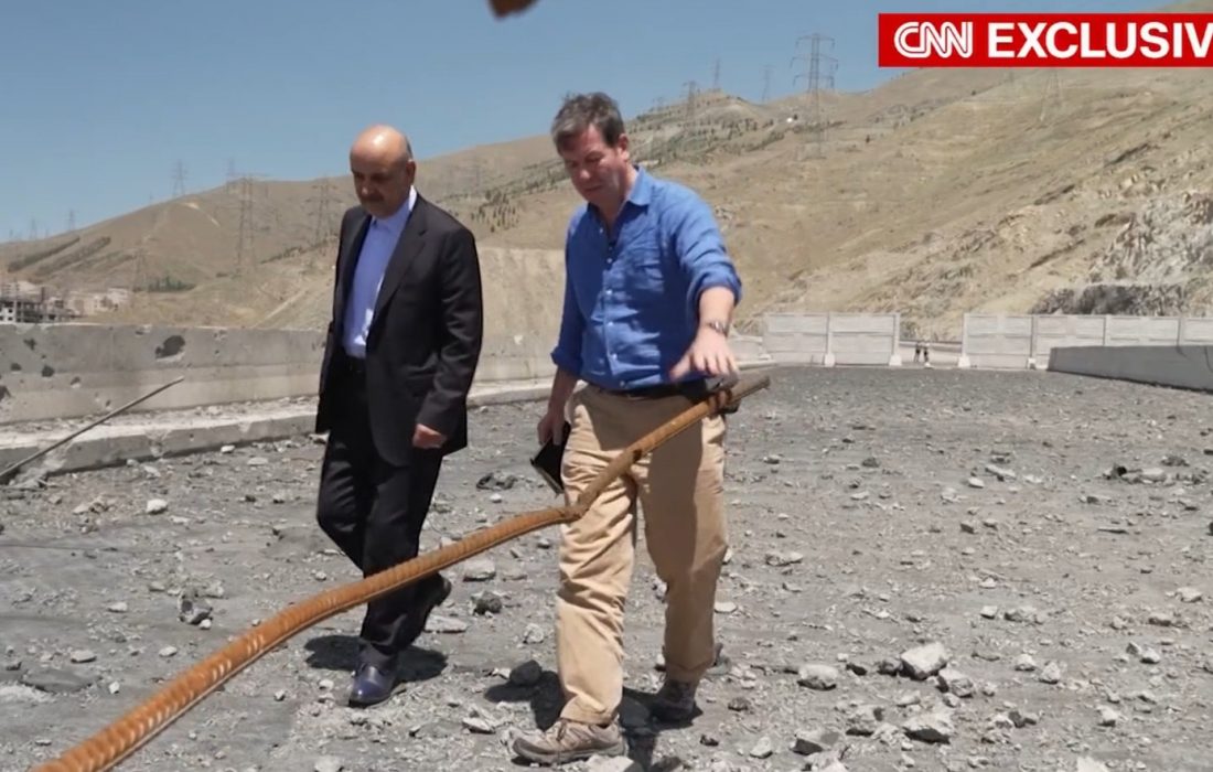 «پل زخمی کرج» روی آنتن CNN